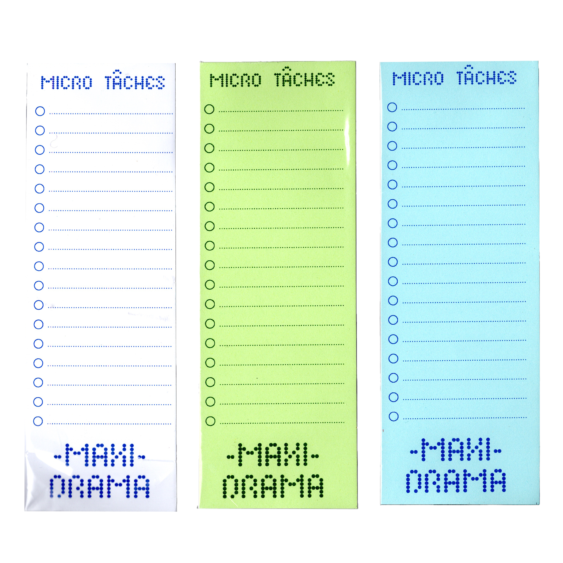 Bloc-note – Maxi Drama