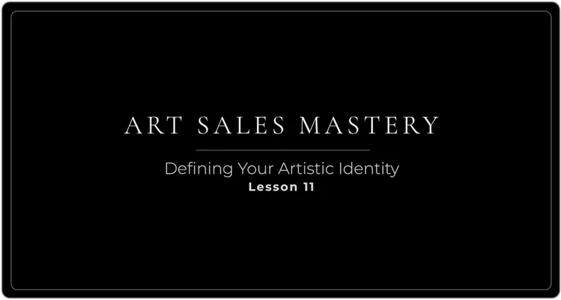 Defining Your Artistic Identity