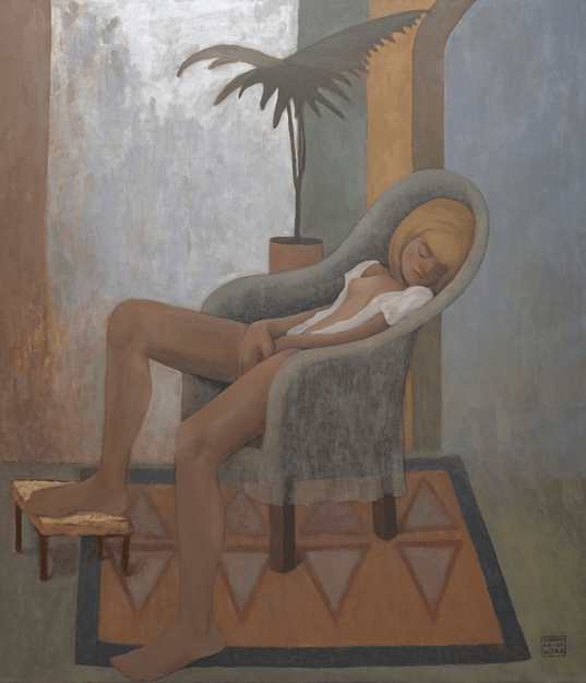 Oil painting Sweet Dreams by Doron Akiva