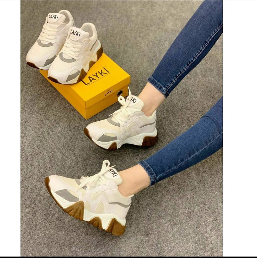 Thumbnail: Layki's Platform Sneakers
