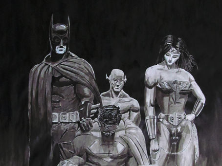 Justice League Painting