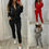 Thumbnail: Women's 2 Piece Hoodie Set