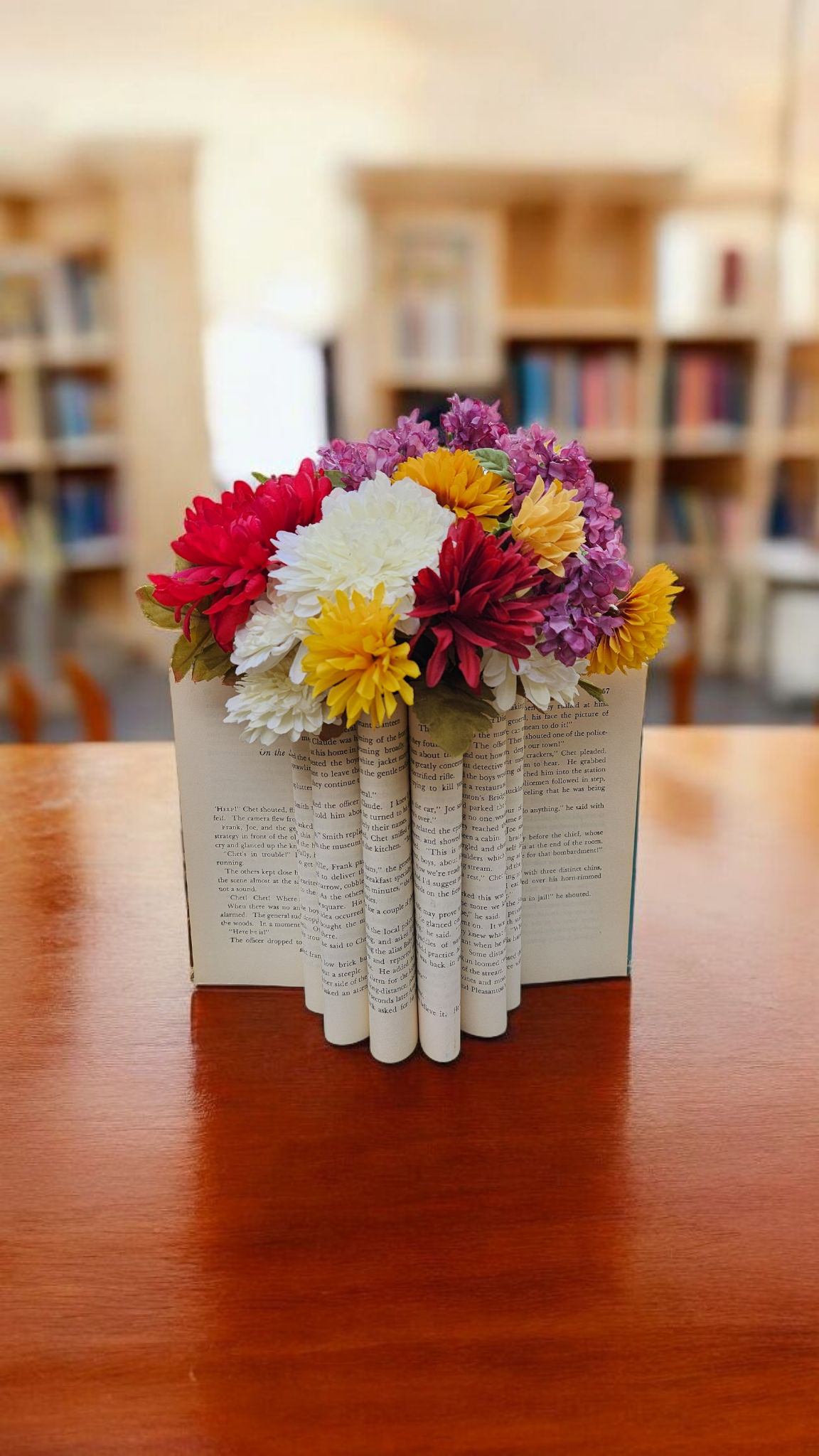 The Hardy Boys Lost Tunnel Book Bouquet – Vintage Mystery Springtime