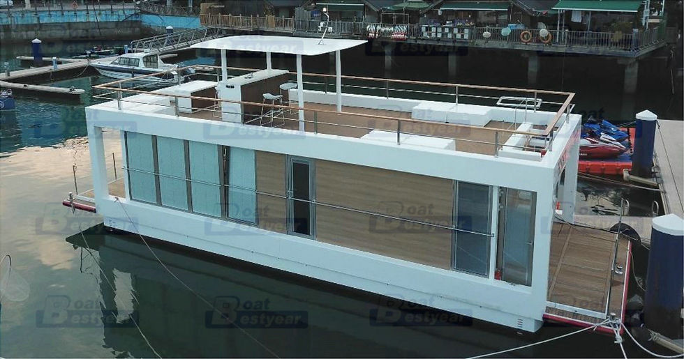 Thumbnail: Modern Diamond Houseboat 1460