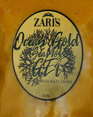 Next Level Turmeric Infused Sea Moss Gel 16oz.