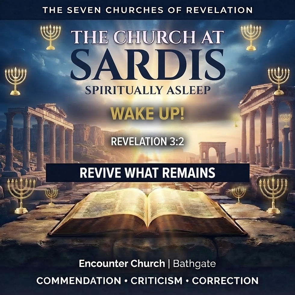 No. 5 Sardis: The Church That Looked Alive... But Was Dying.