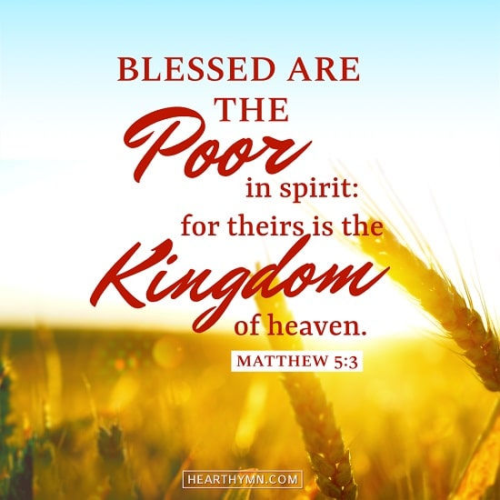 Matthew 5:3