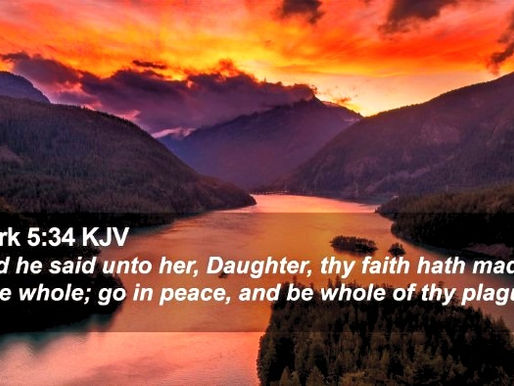A touch of faith