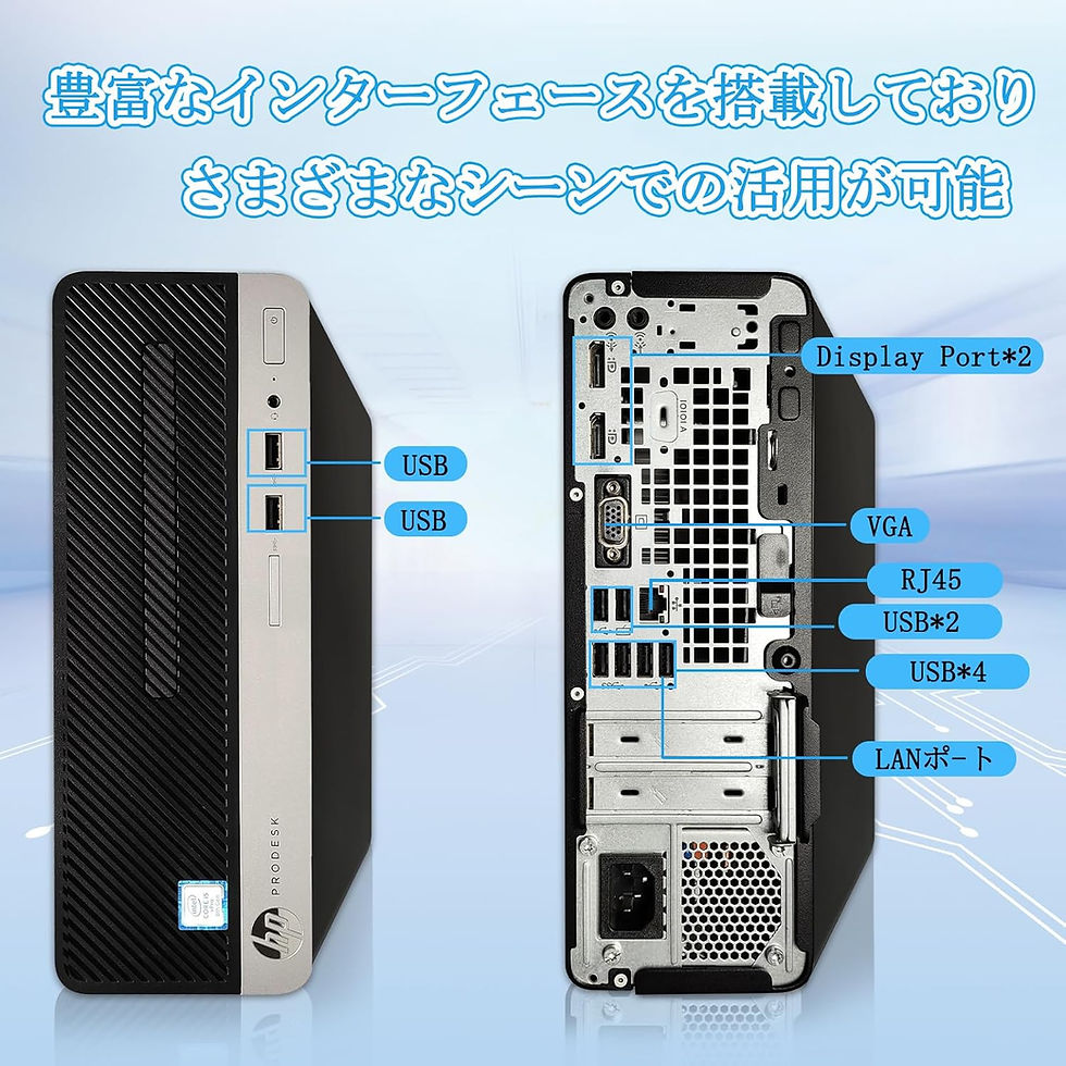 縮圖：HP ProDesk 400G5 High Performance 8th Generation CPU Core i3-8100 3.6 GHz/Window