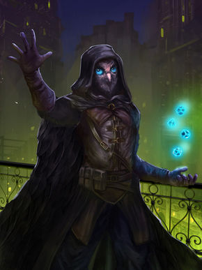 Dnd Owl Magician character