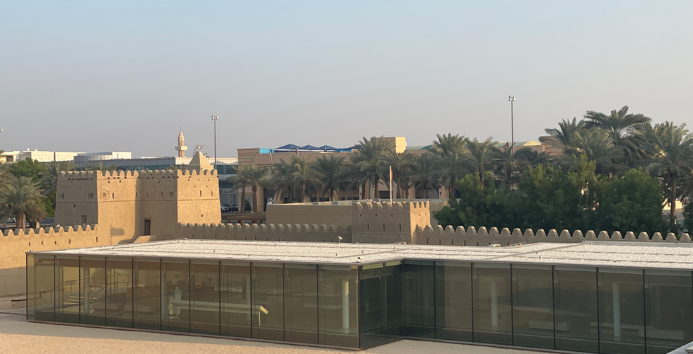 UAE flag waves, Al Ain, United Arab Emirates on Friday 22,Novemb,2025(Photo/Zaheer Shahin)