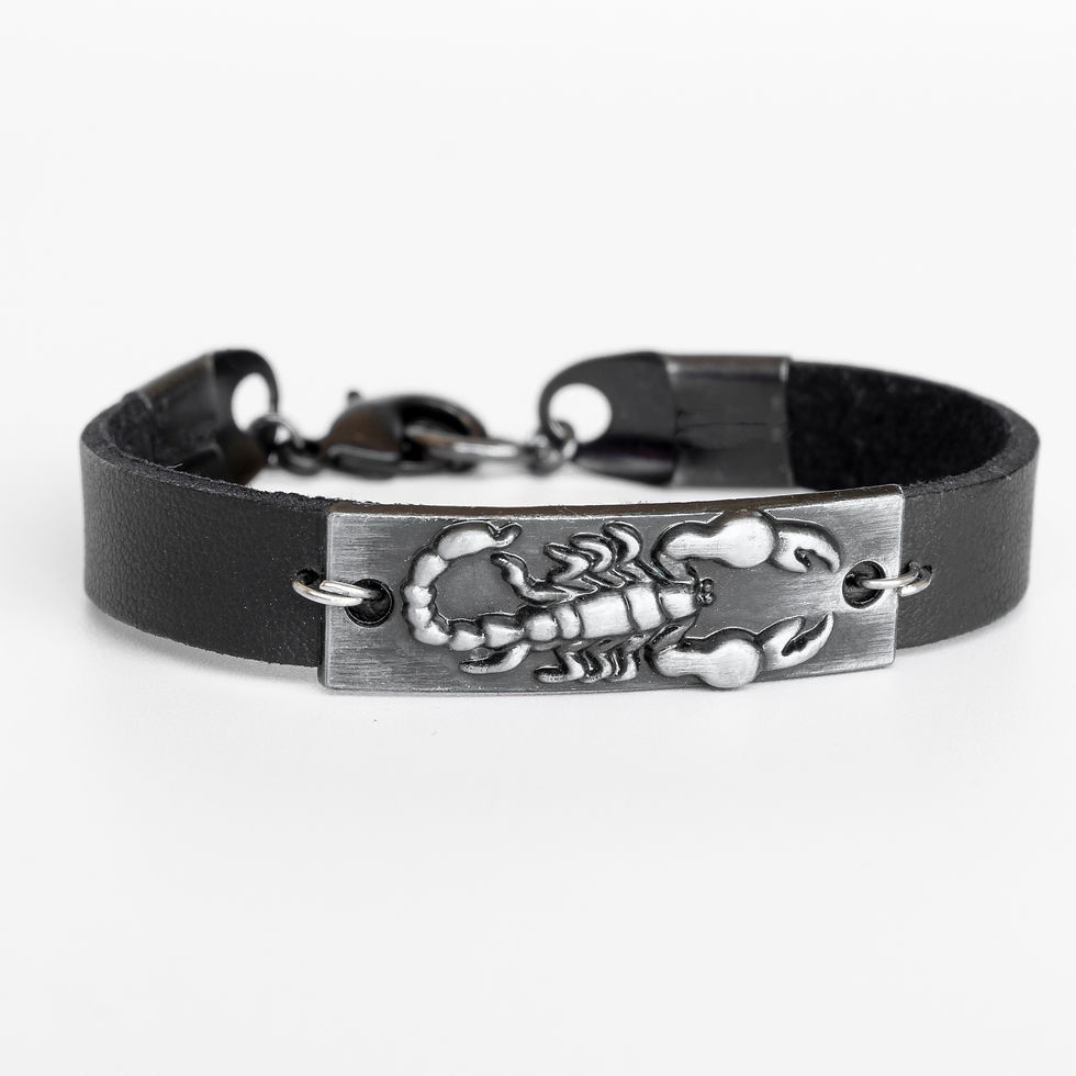 צמיד טבעוני, צמיד ויגן, צמיד שחור לגבר, צמידים לגברים, צמידים ויגן