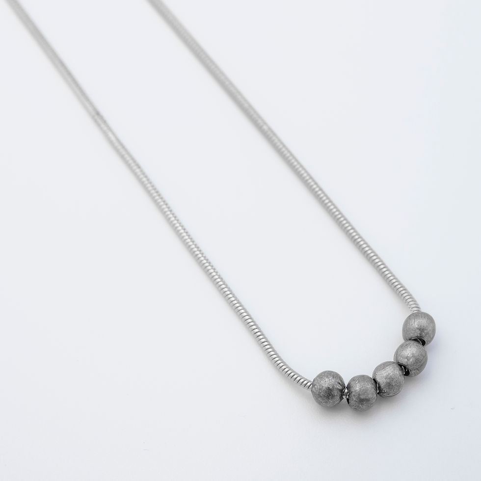 תכשיטי חרוזים, שרשראות חרוזים, שרשראות מתכת, תכשיטים לגבר, שרשרת מתכת וחרוזים לגבר