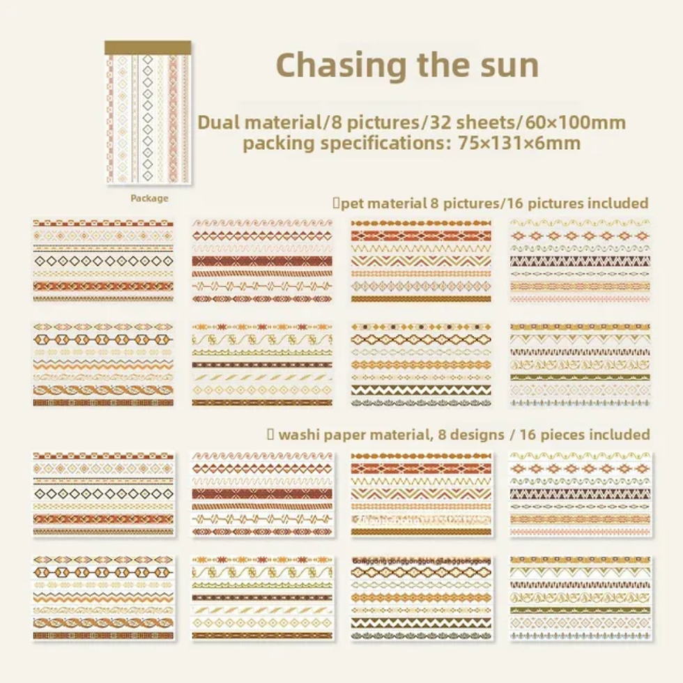 Thumbnail: 32 Pcs Gap Series Journal Deco Stickers