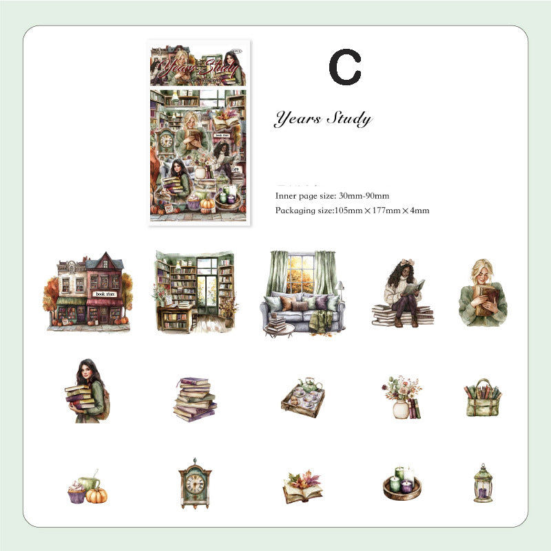 Thumbnail: 30 PCS LIFESCAPE SERIES STICKERS