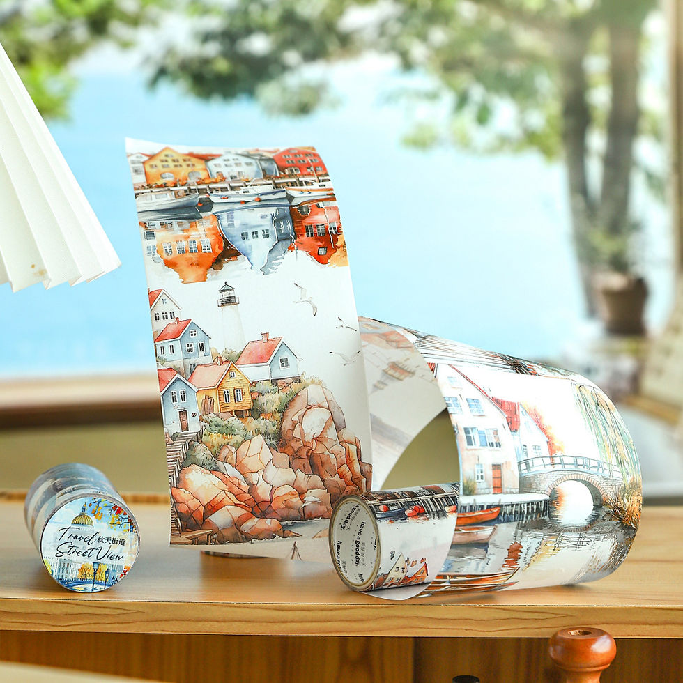 Thumbnail: 2M JOURNEY STREET SCENE SERIES LARGE LANDSCAPING TAPE