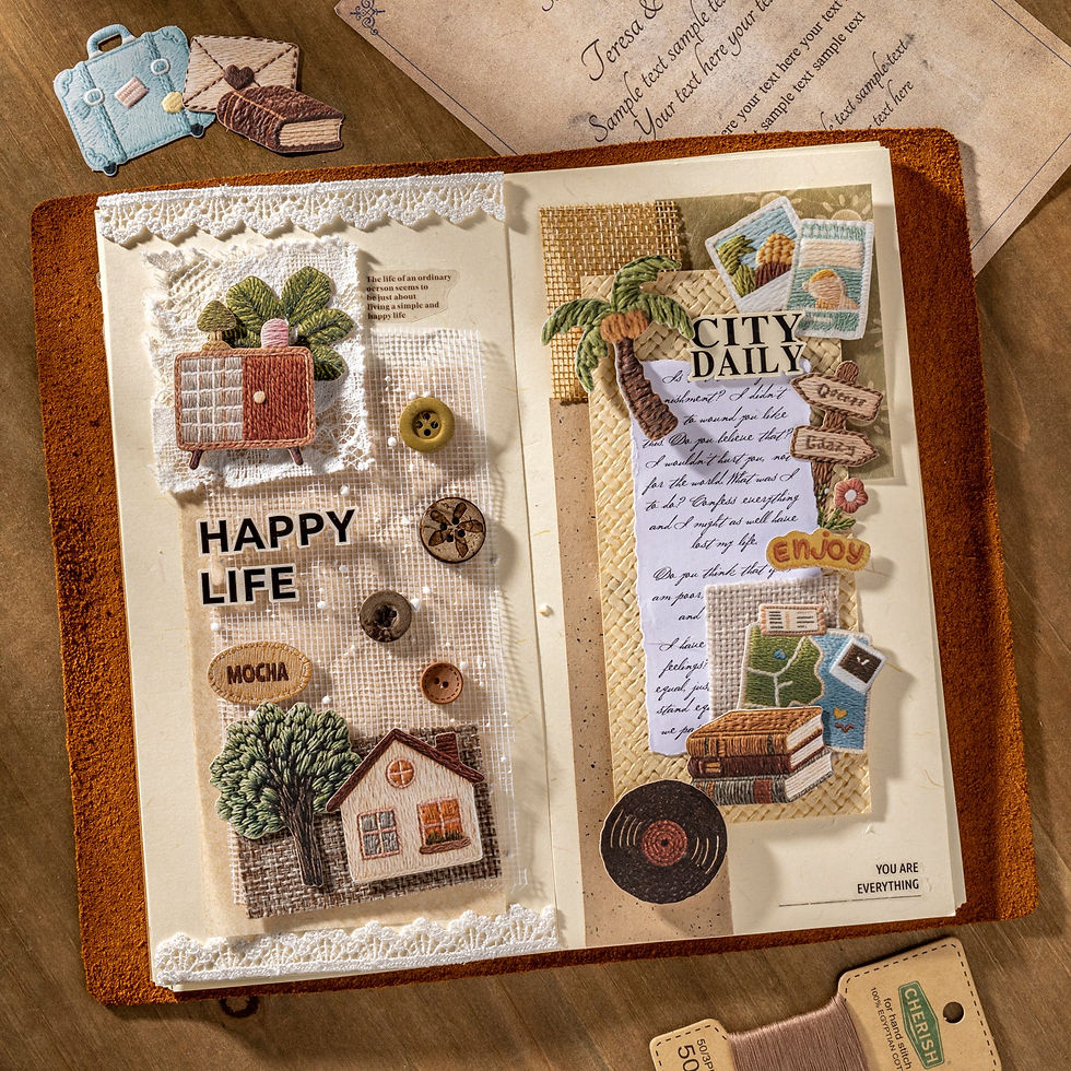 Thumbnail: 30 pcs Warm Little Things Series Sticker Pack