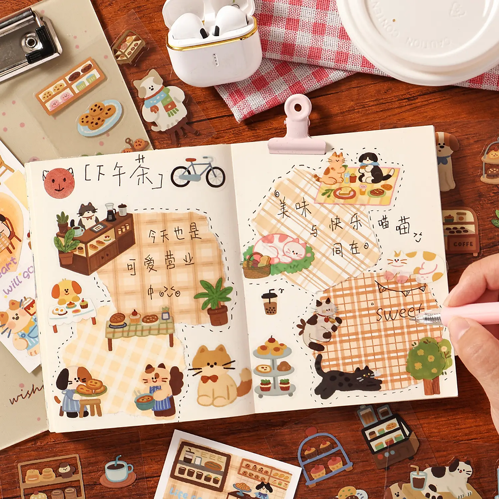 Thumbnail: 20 Pcs Cute Sticker Book