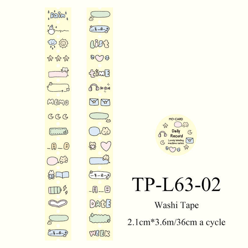 Thumbnail:  CUTE LABELER SERIES DECO TAPE