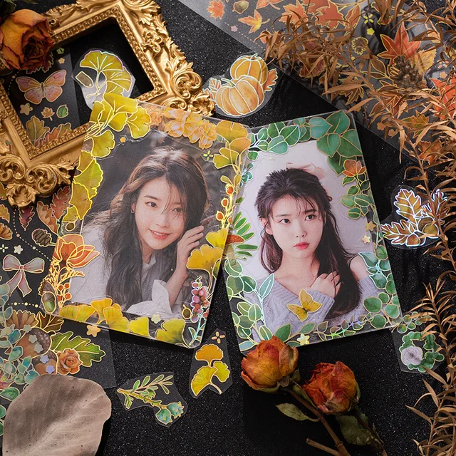 Thumbnail: 3 SHEETS LASER LEAF SERIES STICKER