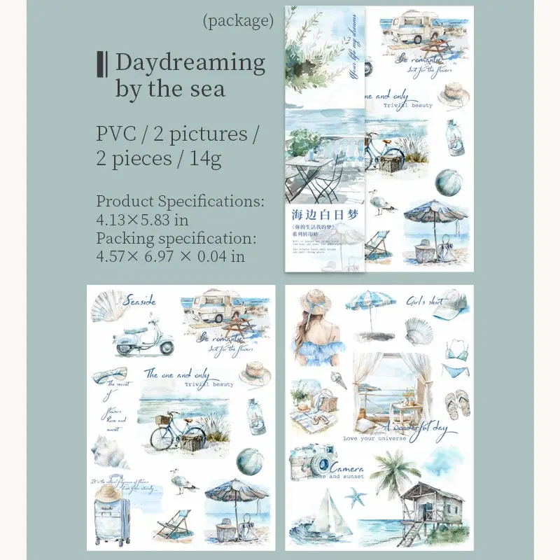 Thumbnail: 2 SHEETS MY DREAM SERIES TRANSFER STICKER