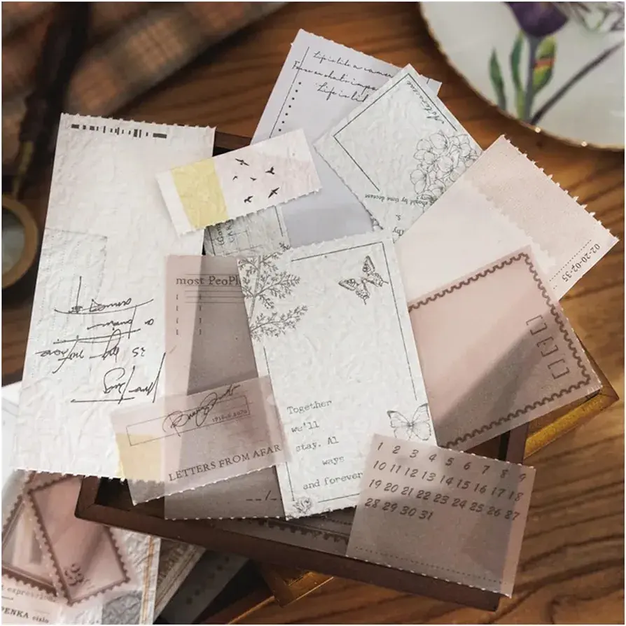 Thumbnail: 15 PIECES RETRO SERIES LONG MATERIAL DECO