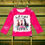 Thumbnail: Cowgirl's Pink 'Just a Girl Who Loves Horses' Long Sleeve T-Shirt