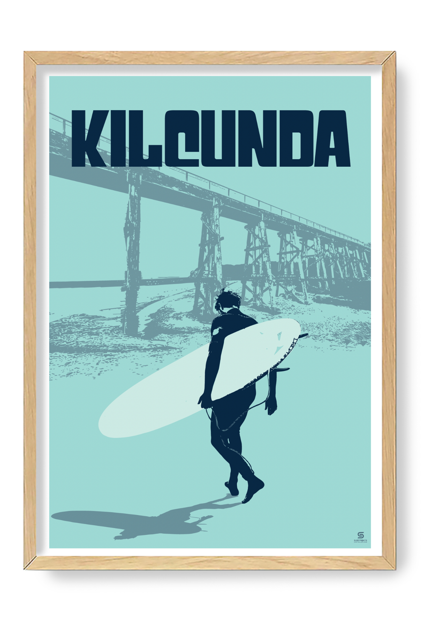 Kilcunda | A wave near the rail bridge