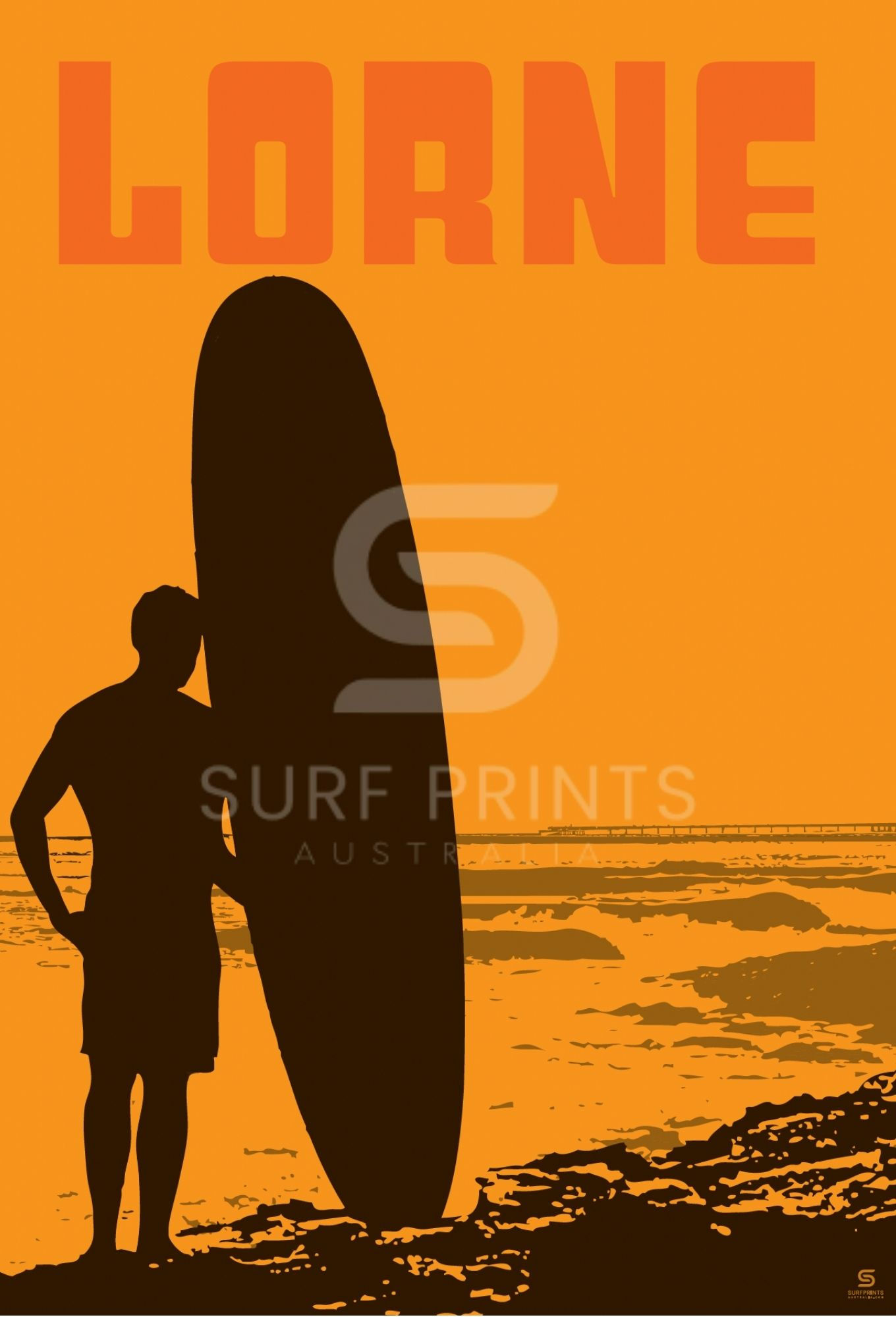 Lorne | Retro Sunset