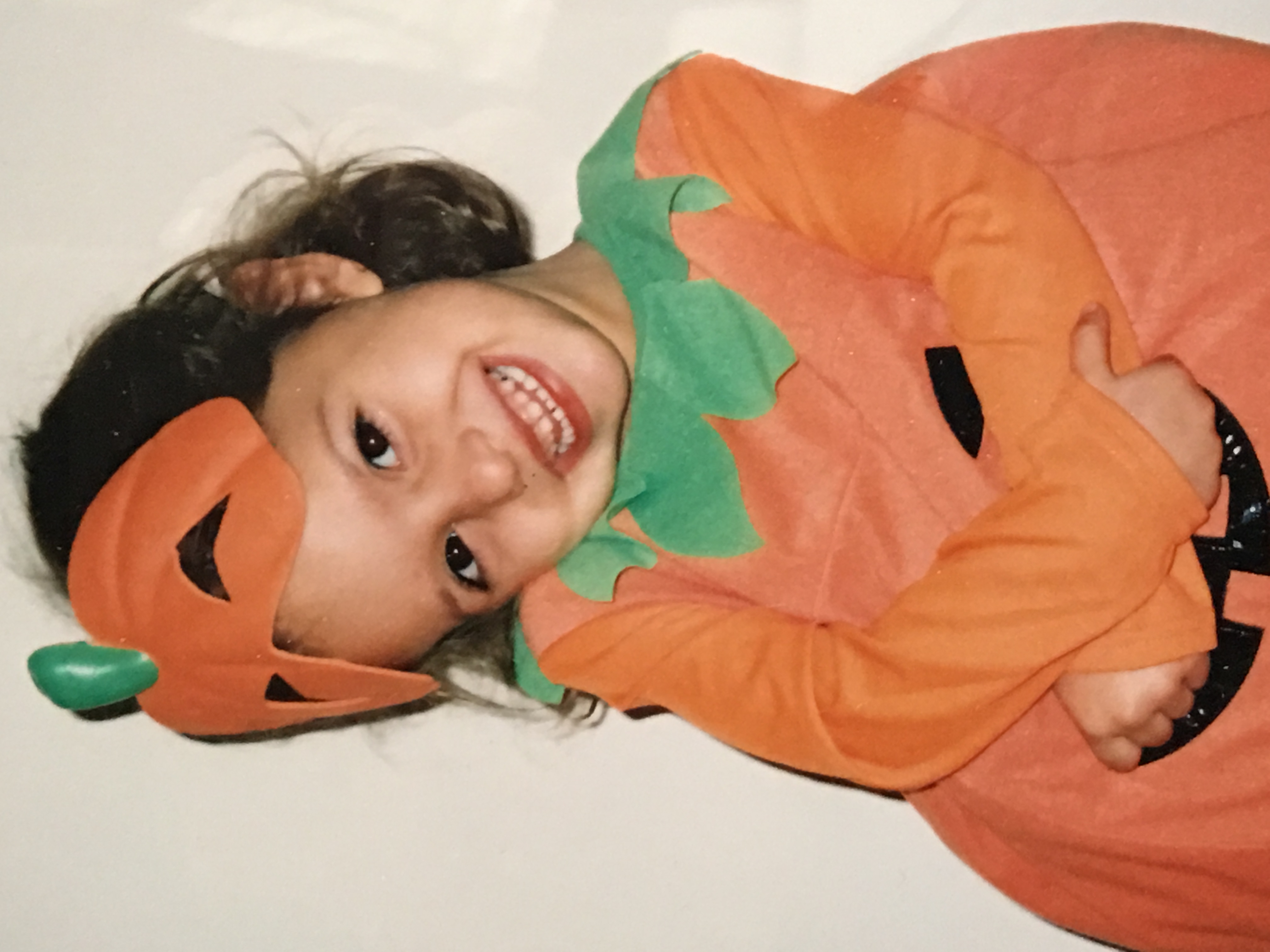 Halloween, age 4