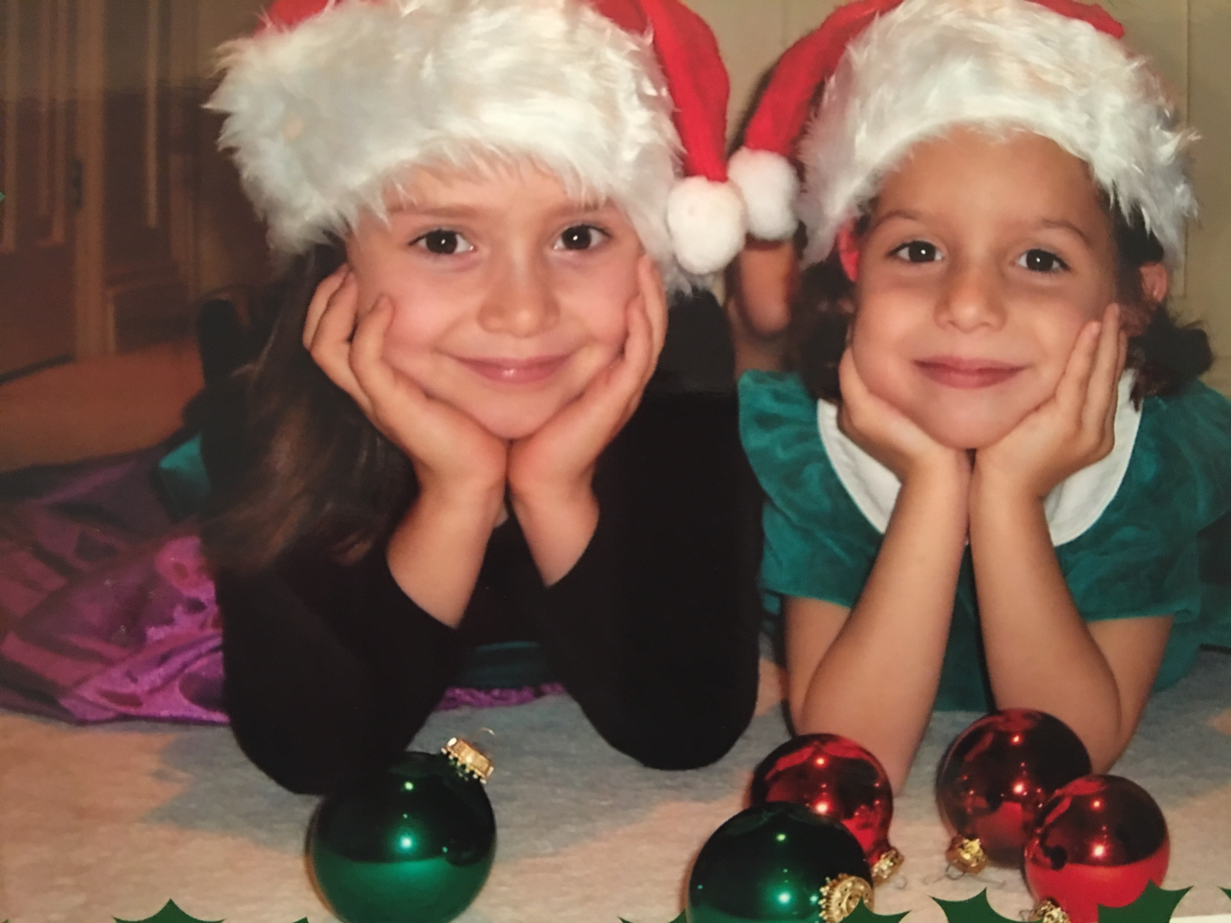 Holly with Big Sister, Natalie