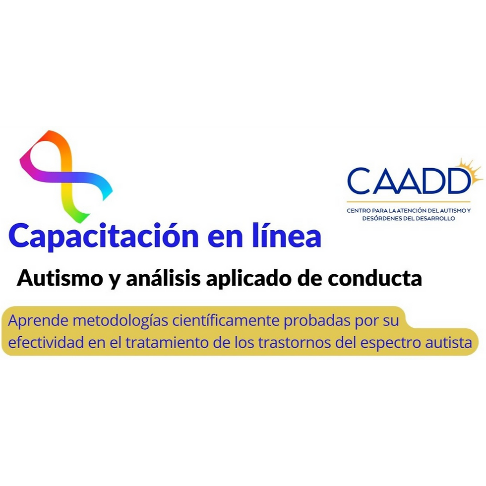 Curso de 3 meses "Autismo y análisis aplicado de conducta"