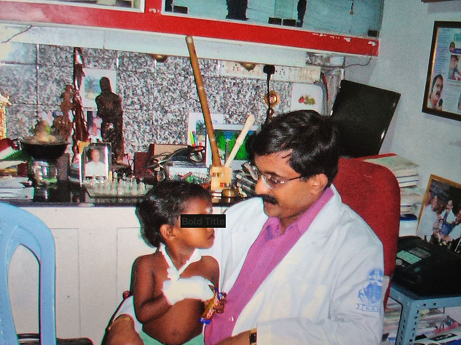 The best bond with a baby patient