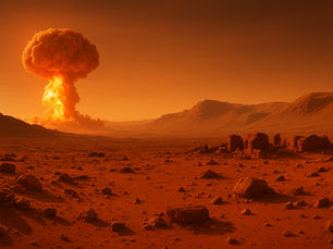 תיאוריה שנויה במחלוקת מציעה שמלחמה גרעינית מחקה את מאדים - והמדע עונה לה