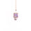 Thumbnail: Wood necklace (pink)