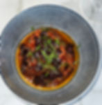 Braised neck of lamb