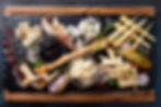 Cheese board selection