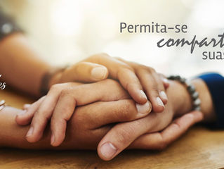 Permita-se compartilhar suas dores