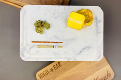 High Bar Luxury Cones, 24K Gold and Rose Petal Rolling Experience by Lucas Leandro Margulis