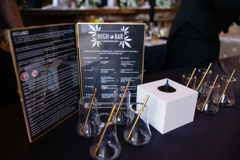 HIGH BAR | Mobile Cannabis Bar Weddings Corporate Event Catering Toronto Canada | HIGH BAR Hospitality & Event Group | Luxury Mobile Cannabis Bar Services | Toronto Weddings Private Parties Corporate Events Bud Bar Mobile Budtending Canada Birthday Party Sommelier Consumption Bar Service Bello Vapor Tap Cannabis Beverages Cuisine Toronto Wedding Ontario Catering Event Planning Vancouver Montreal YYZ Calgary cannabis wedding bud bar weed bar marijuana bar mobile cannabis lounge pop up cannabis beverages mocktails non-alcoholic drinks alcohol free bartender Lucas Margulis