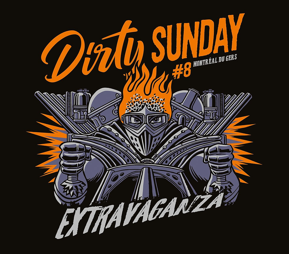 Miniature : T-shirt Homme Dirty Sunday Extravaganza 2026