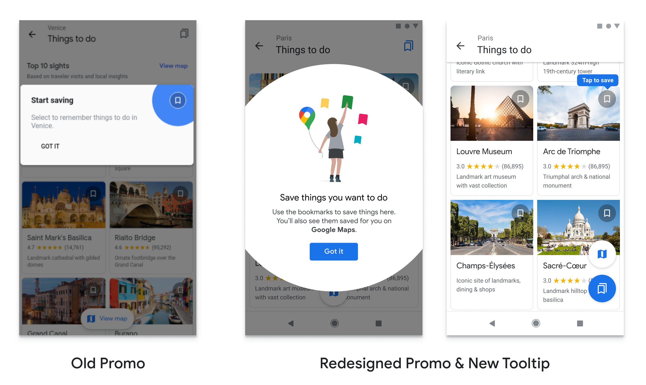 Saving on Google Travel