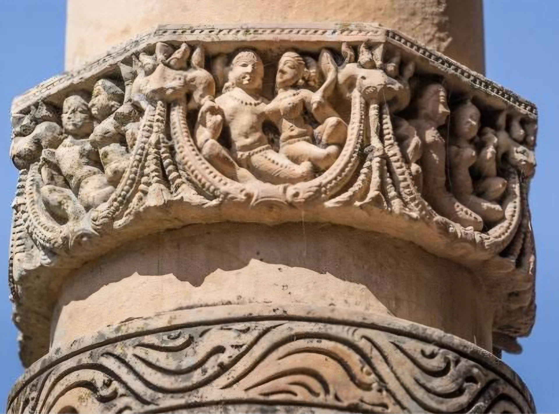 Intricate Carvings on Pillars