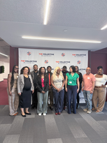 The Collective Blueprint team at a community partnership event
