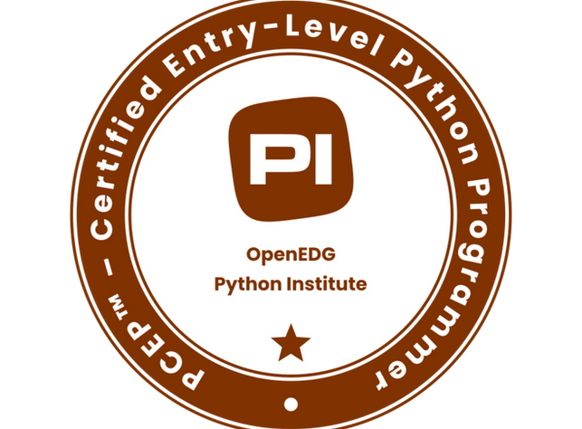 Certified Entry-Level Python Programmer