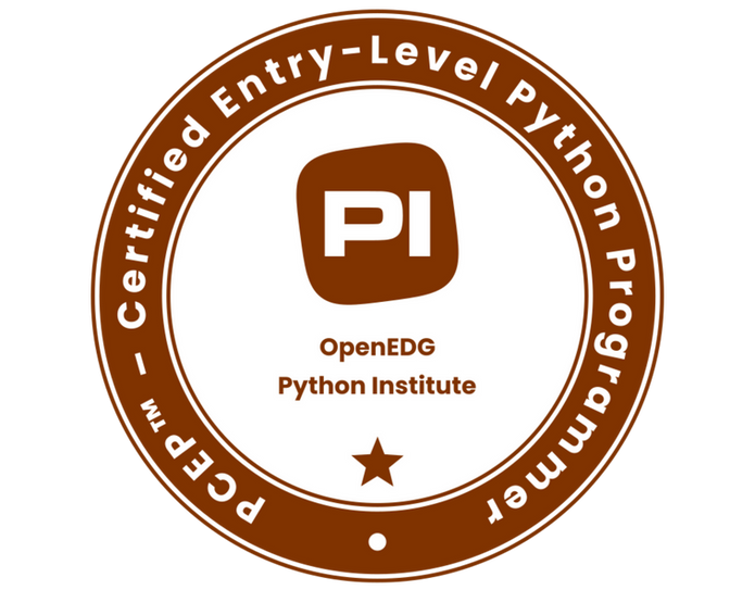 Certified Entry-Level Python Programmer