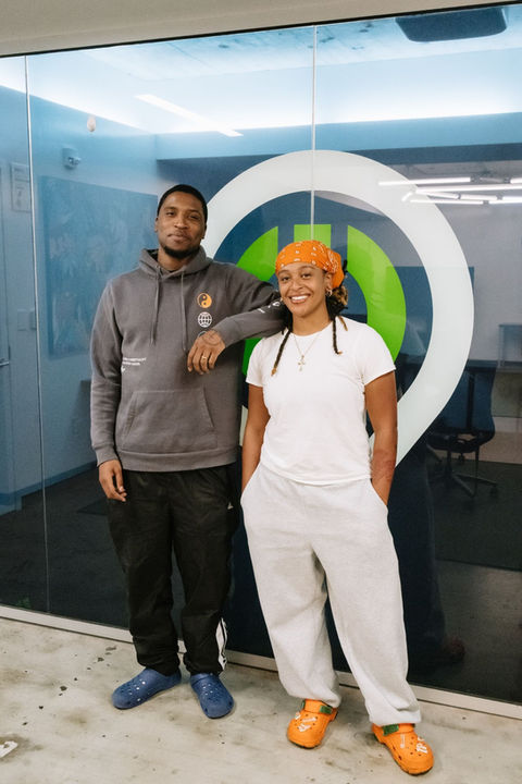 Students in Memphis adult career training program posing.