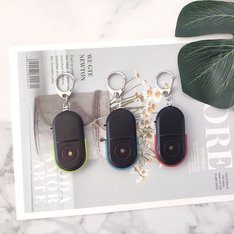 Miniatura: Key Finder Locator with LED Whistle and Remote Beeper