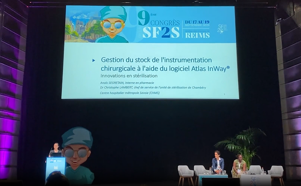 Conférence SF2S 2025 - Anaïs Segretain - Gestion des Stocks avec Atlas InWay