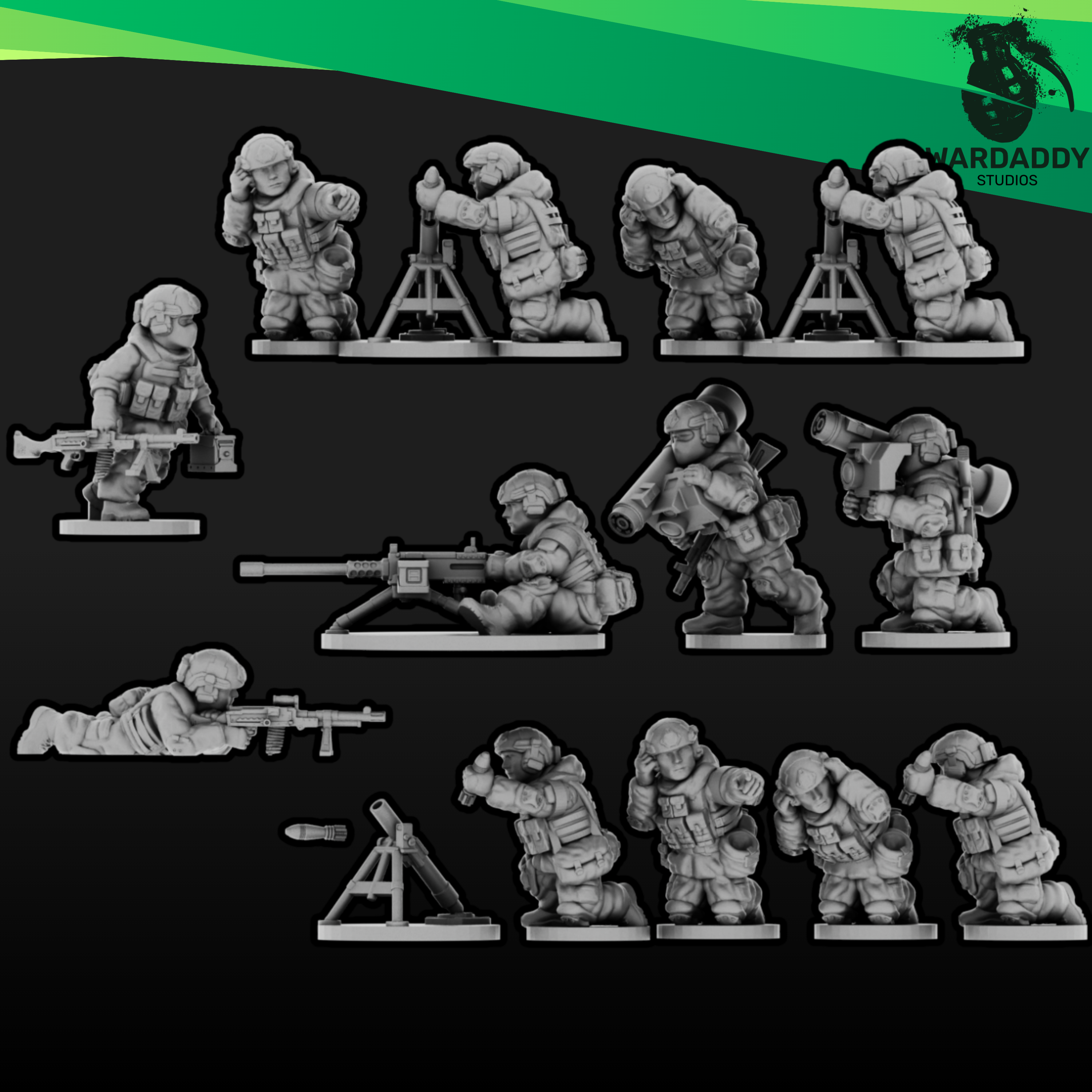Modern Ukrainian special weapon support pack